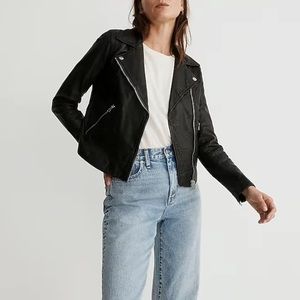 Madewell Washed Leather Jacket